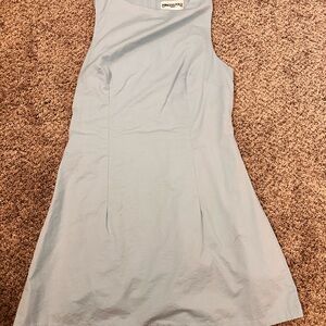 Princess Polly Light Blue Yumiko Romper Mini Dress